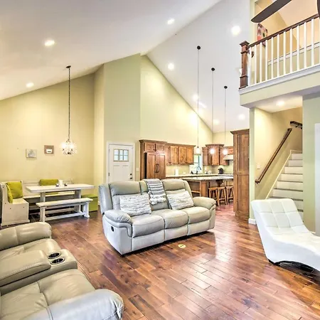 Cozy Riverside Dahlonega Home With Kayaks And Fire Pit Extérieur photo
