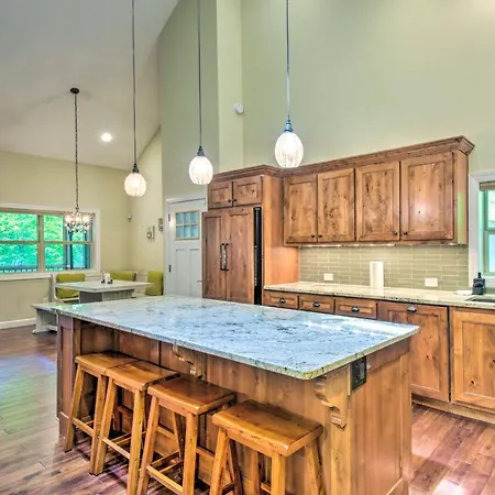 Cozy Riverside Dahlonega Home With Kayaks And Fire Pit Extérieur photo