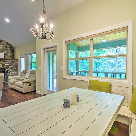 Cozy Riverside Dahlonega Home With Kayaks And Fire Pit Extérieur photo
