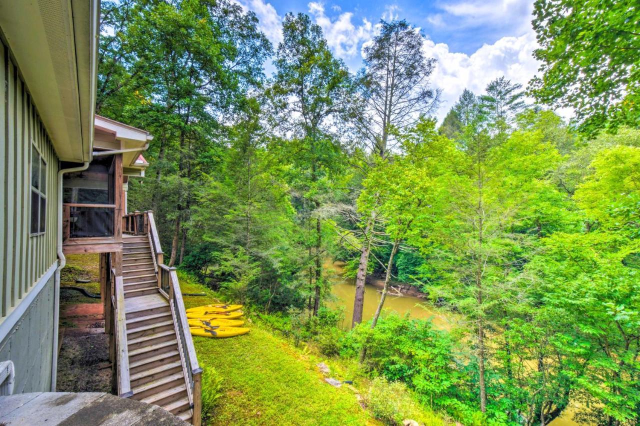 Cozy Riverside With Kayaks And Fire Pit * Dahlonega